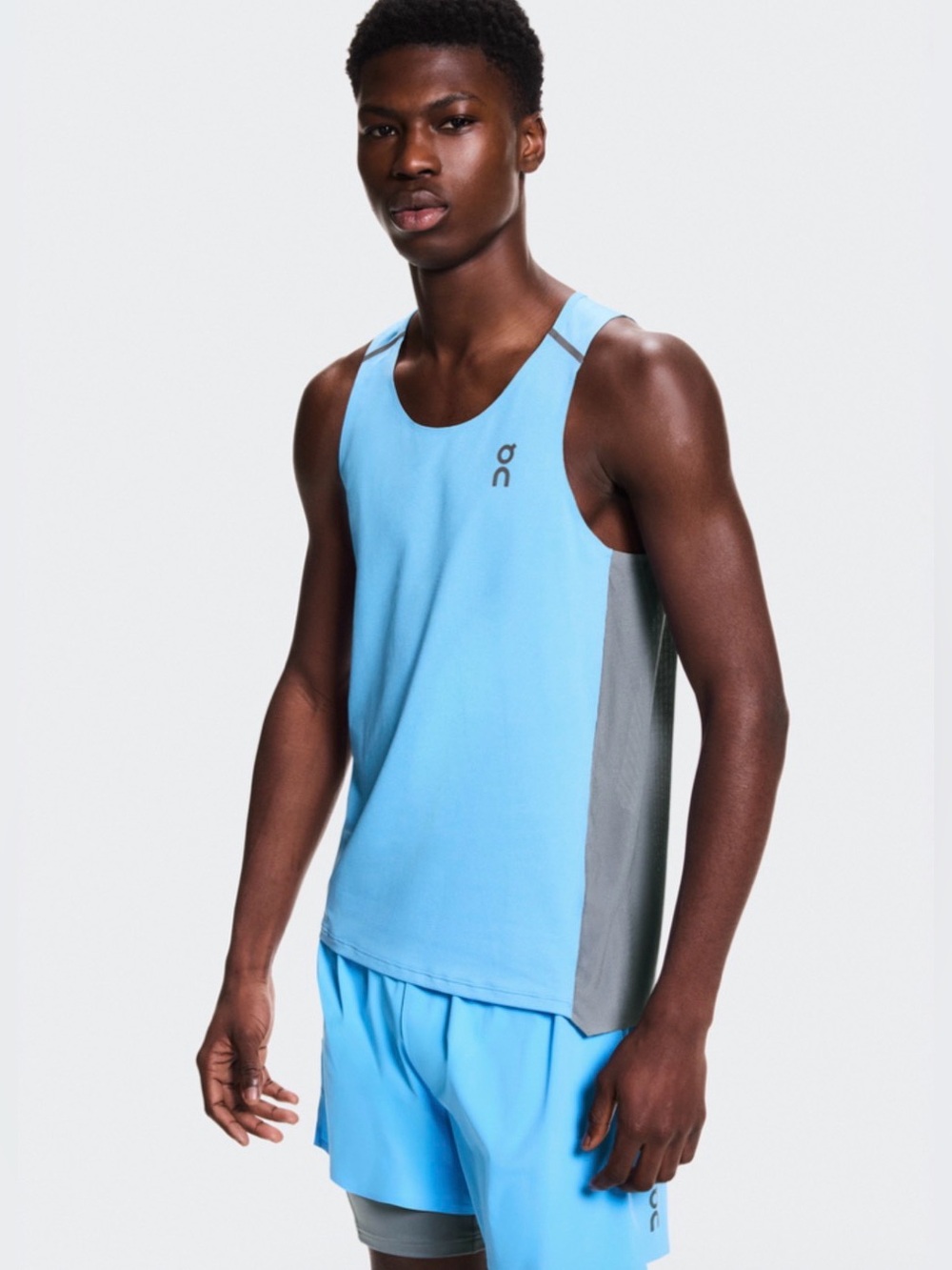 NWT [On] Running Cloud OC Blue/Gray Sleeveless Performance Tank Top Men’s L